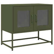 Mobile TV | Armadietto TV | Mobile Porta TV Verde Oliva 68x39x60,5cm in Acciaio Laminato a Freddo