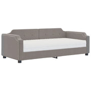 Divano letto | Sof¨¤ letto | Letto singolo con Materasso Tortora 90x200 cm in Tessuto