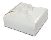SCATOLA PORTA TORTE EASY BAKE BIANCA 29 X 29 CM