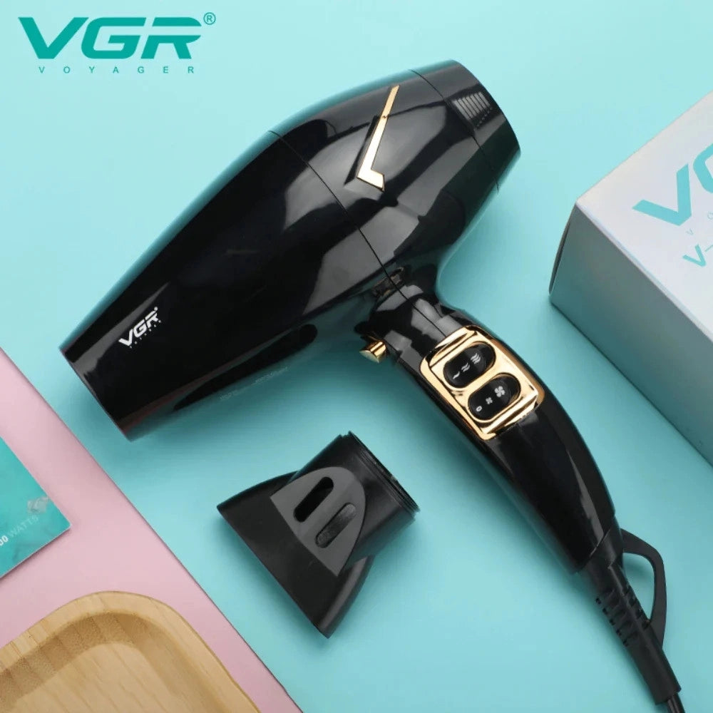 Trade Shop - Asciugacapelli Professionale Vgr V-423 – Hair Dryer Parrucchiere 1800-2200w -