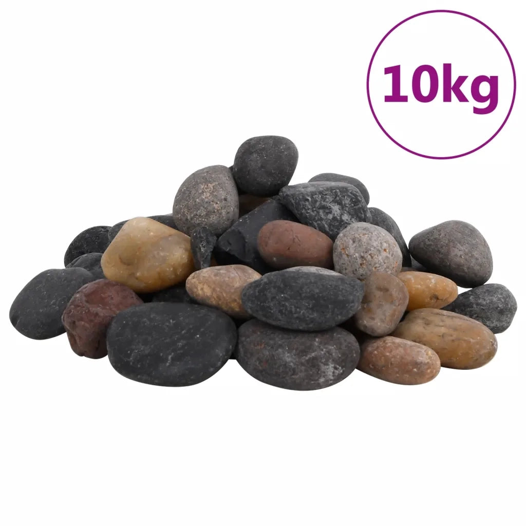 Ciottoli Levigati 10 kg Colore Misto 5-8 cm 3217196