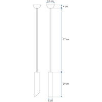 Lampada Black Gold APP573-1CP