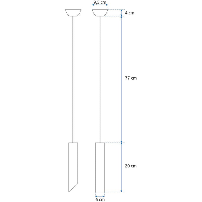 Lampada Black Gold APP573-1CP