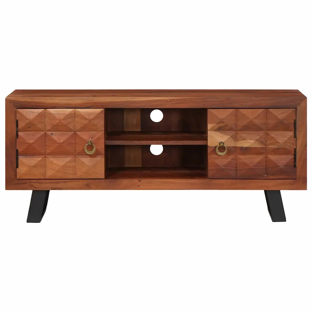 vidaXL Armadi e Supporti per Storage di Media Marrone 112 x 30 x 48 cm