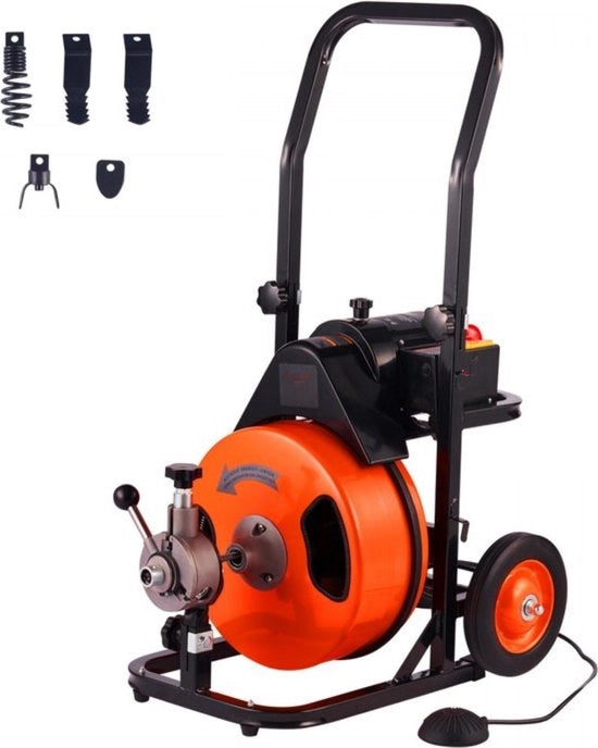 Macchina di svuotamento elettrica - 220V - cavo in acciaio - svuotatore - 1500 giri/min stazionario