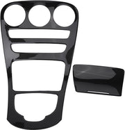 Pannello di console in ABS per decorazione - console centrale - per Classe W205/GLC e W253 - fibra di acrilato/carbonio - accessorio per auto - resistente allo shock - decorazione interiore