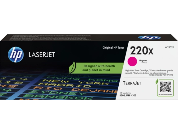 HP Cartuccia toner originale magenta LaserJet 220X