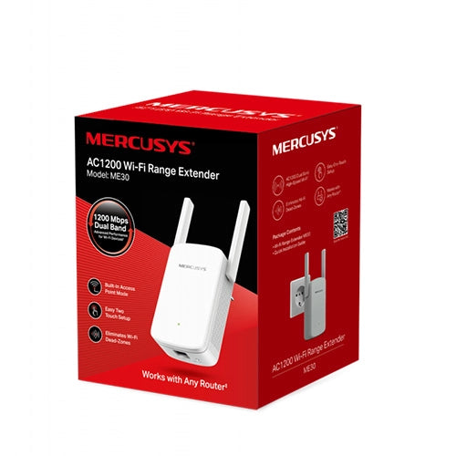 RANGE EXTENDER MERCUSYS WIFI AC1200 1.2G
