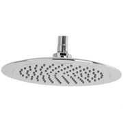 Trade Shop - Soffione Doccia Slim Tondo 24 Cm Plus In Abs Cromato Miscelatore Shower -