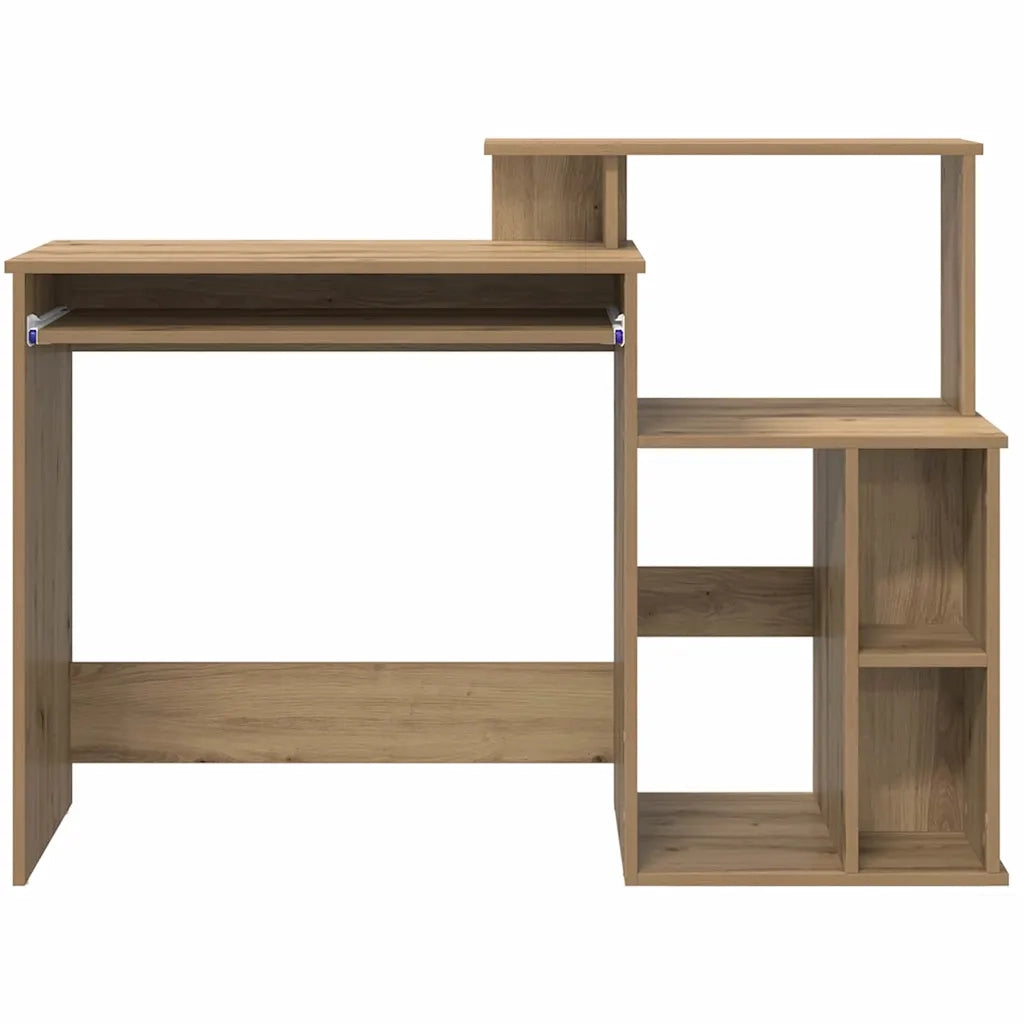 Scrivania con cassetto Rovere artigianale 120,5 x 44 x 88,5 cm 869481