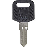CHIAVE PIATTA VIRO 1046A ORIGINALE - OTTONE NICHELATO- 25 pezzi