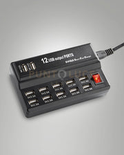 3746-50-101 CARICATORE USB 12 PORTE CON INTERRUTTORE