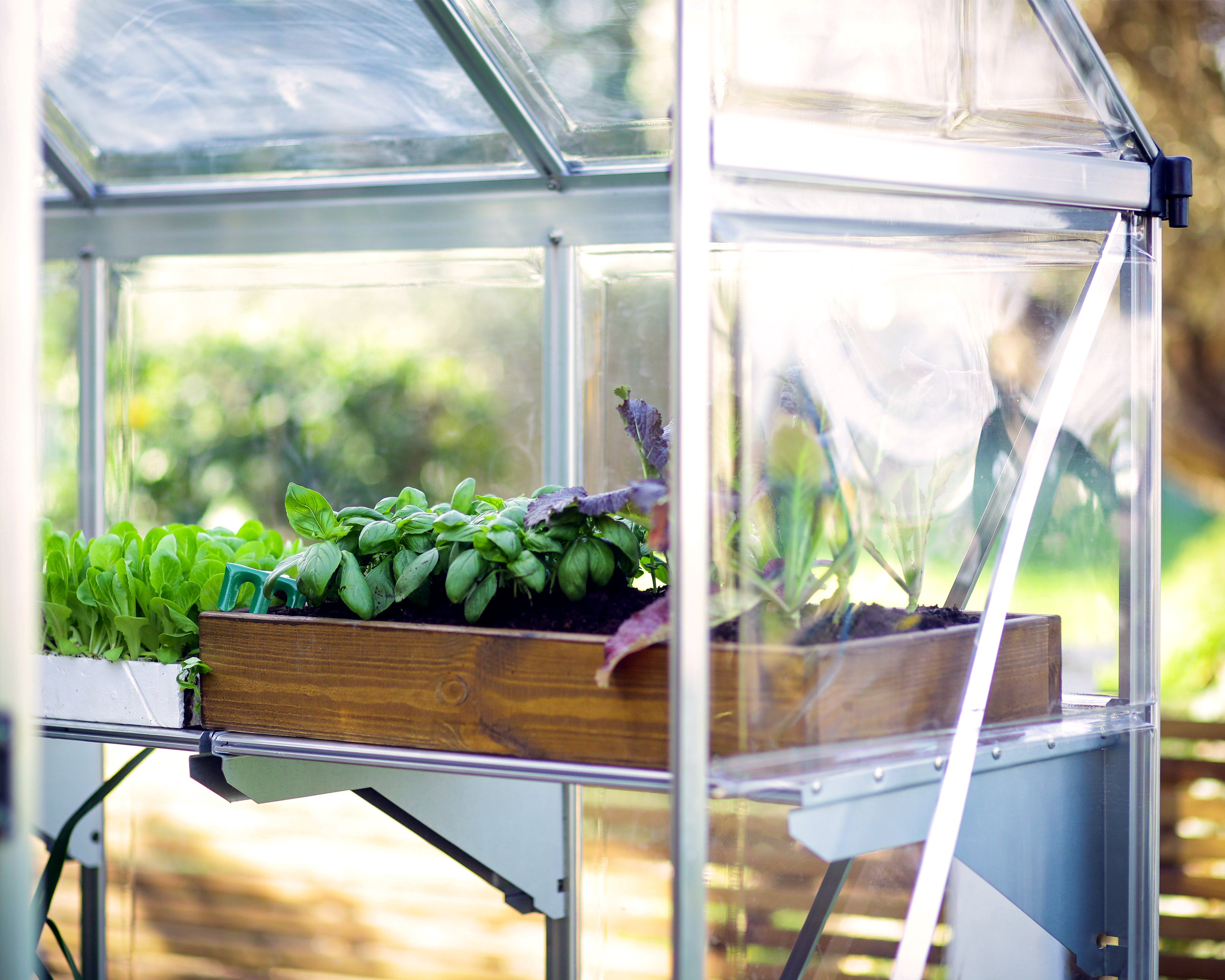 Forte Kit Di Ripiani in Alluminio Per Serra