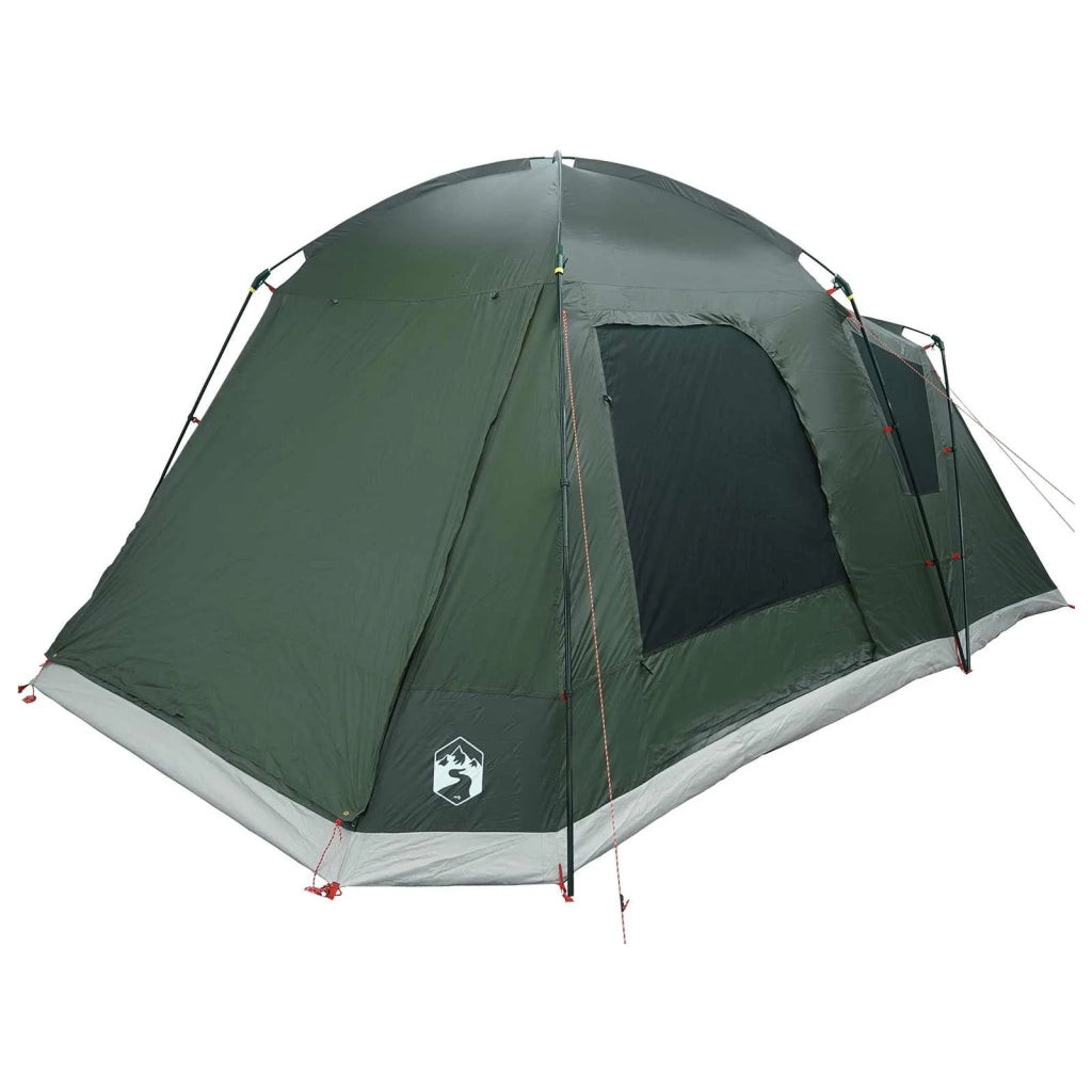 Tenda Capanna Verde militare 8 persone Poliestere e Acciaio 42028578