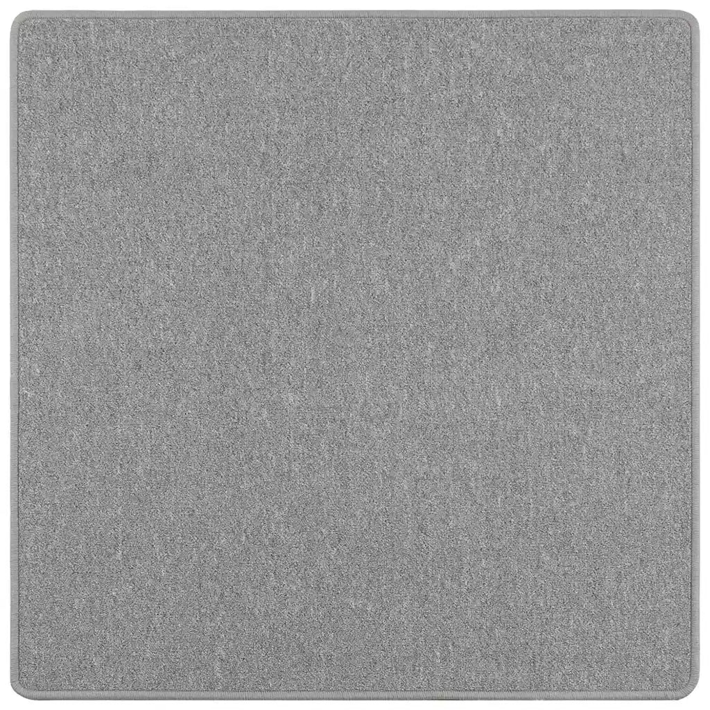 Runner in Moquette Grigio chiaro 100 x 100 cm