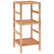 Scaffale da Bagno 35,5x35,5x79 cm in Legno Massello di Noce CFW4443378