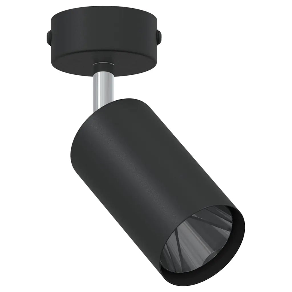 Faretto da soffitto con i riflettori Nero 6 x 6 x 16 cm Metallo CFW8813049