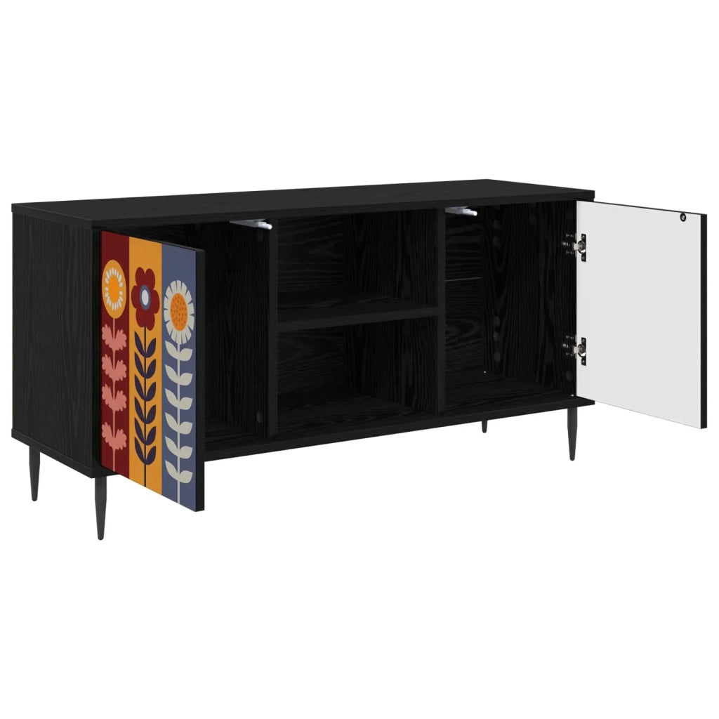 Mobile TV ESSEN 102 x 33 x 51 cm Rovere Nero 8007062