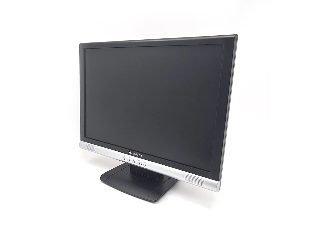Monitor PC Yusmart 209RP-A da 20" Pollici LCD Schermo per Computer Desktop Casa e Ufficio Ideale per Sistemi di Videosorveglianza DVR e Muletti VGA - Ricondizionato