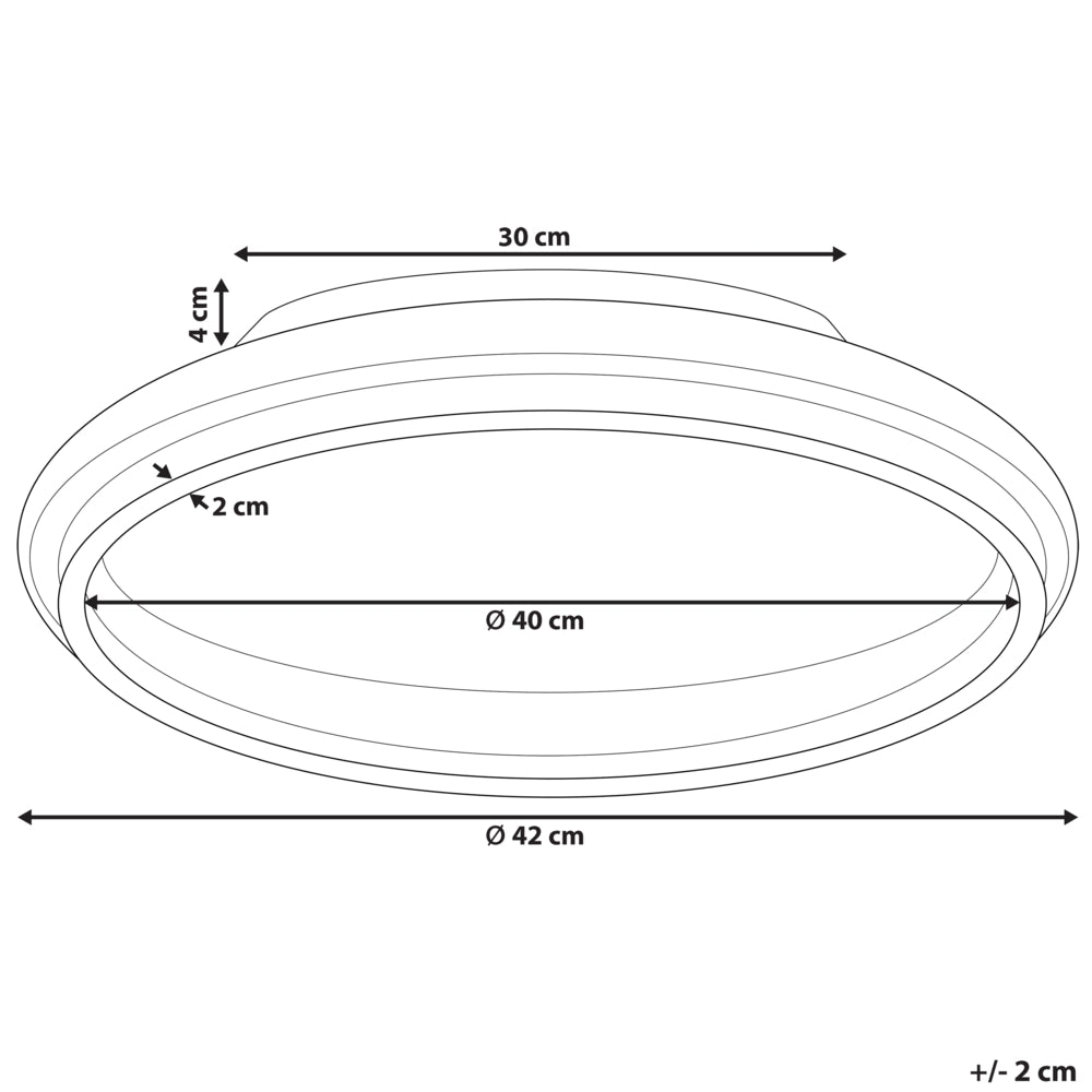 Lampada da soffitto a LED in metallo dorato 42 cm Paralume ad anello in acrilico opale LED Luce bianca calda Illuminazione a filo