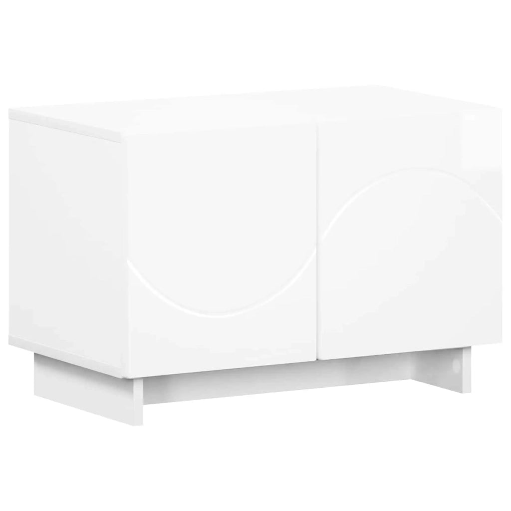Supporto TV 60 x 34.5 x 40 cm Bianco Lucido 8011562