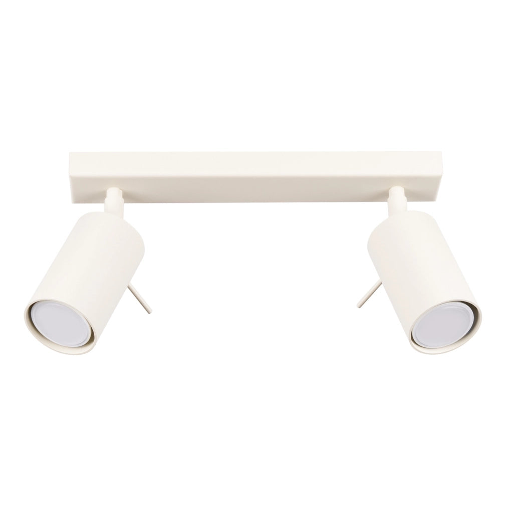 Plafoniera TORQUE Pure Lume beige 30cm 2xGU10 orientabili
