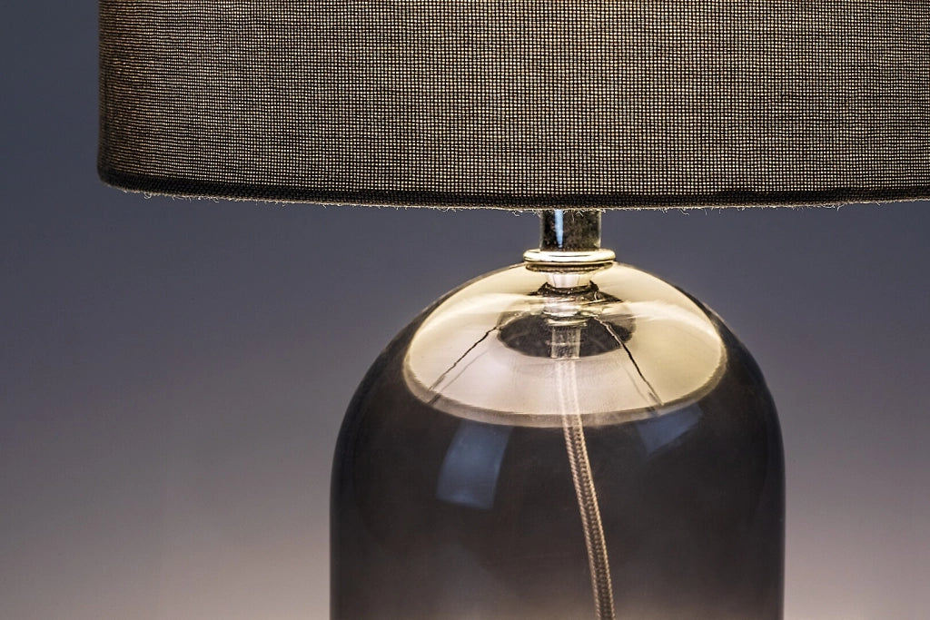 Lampada da tavolo Luxin 1xE14 vetro fumé Rabalux