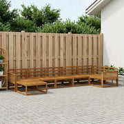 Set di divani da esterno 7 pcs Naturale 3382747