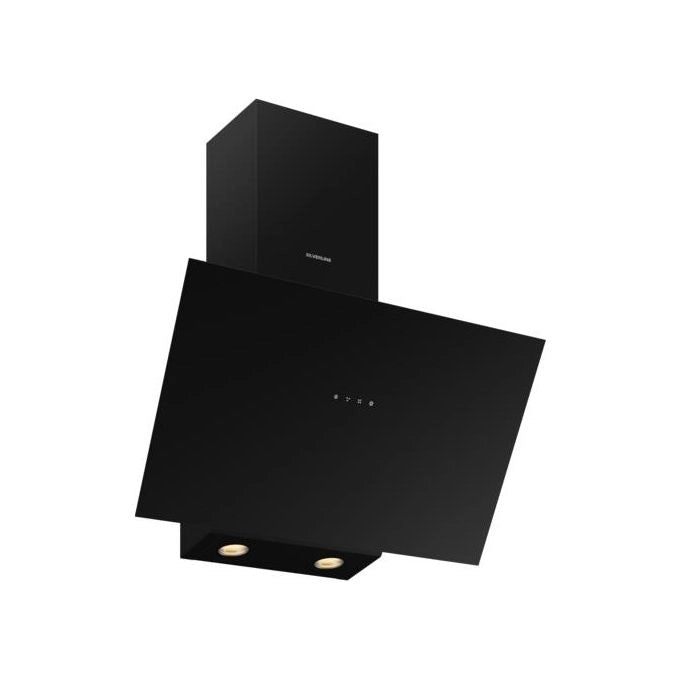 Silverline 3481 Eco Cappa aspirante a parete Nero 398 m³/h