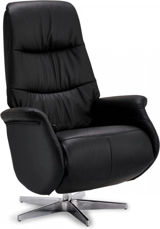 Sedia, Sedia a Rotelle - Pelle e PVC - Comodo, Duraturo, Regolabile - 90cm x 79cm x 114cm