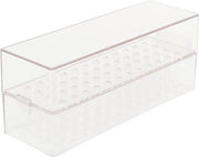 Contenitore a 48 aperture per organizzare i bit acrilici - Display per contenitore di bit da unghie - Contenitore per bit da unghie - Contenitore per bit da unghia da smerigliare