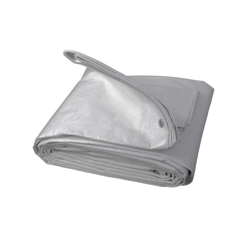 C TELO OCCHIELLATO PE USO ALIM.GRIGIO  8X10M 200GR