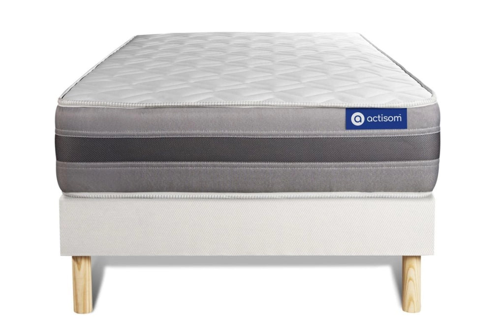 Kit rete e materasso matrimoniale Actilatex relax 80x200cm - Spessore : 24cm - Lattice e memory foam - Moderatamente rigido