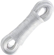 Cavo di allacciatura in acciaio 30 m - Corpo in acciaio - Sostegno di carico pesante - Inox - Impermeabile all'acqua - Capacità di carico 220 kg - Cavo di allacciatura