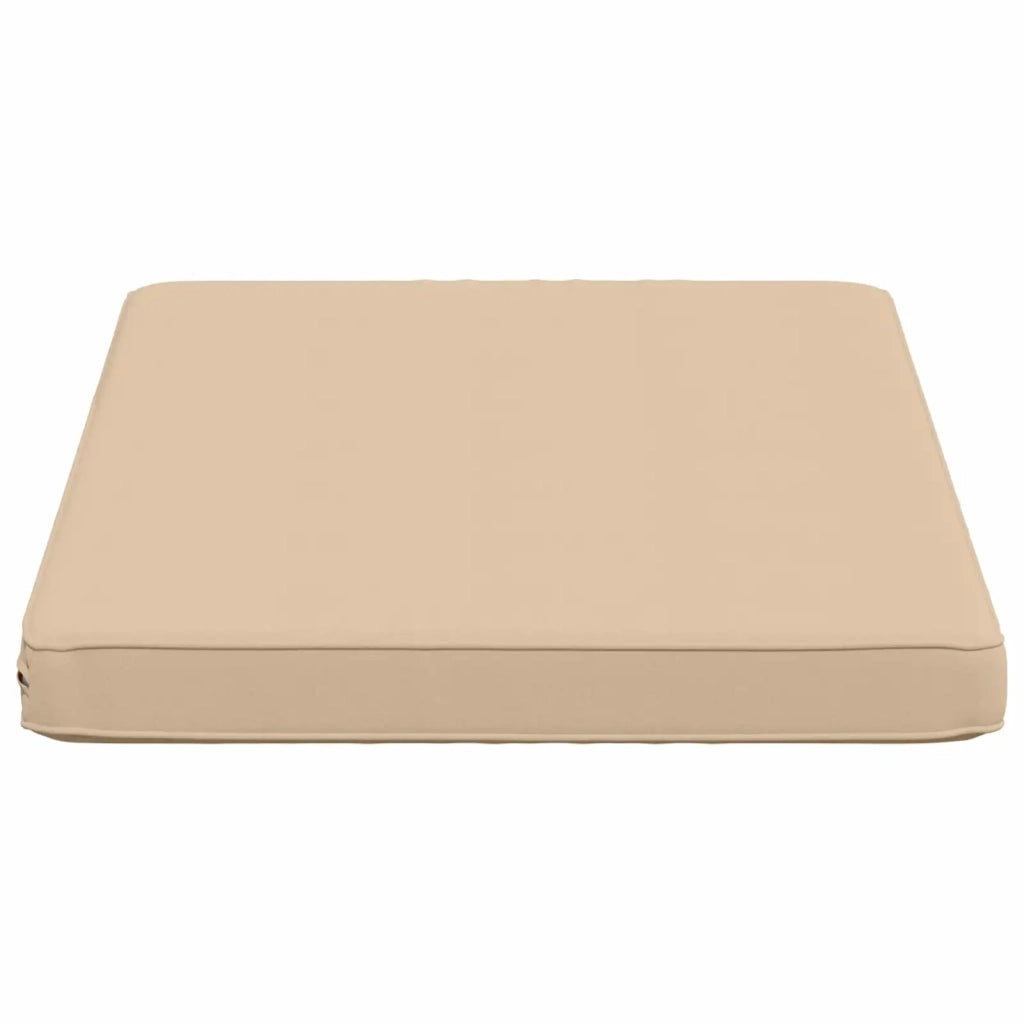 Cuscini per Panchina a 2 Pezzi VUGHT 2 pz 100% Poliestere Crema 951655