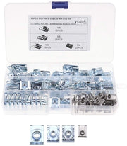 Set di Clip U per Cavi a Forma di Chiave 80 pezzi - M4/M5/M6/M8