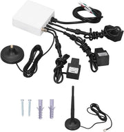 Energimetro 3 Fasi APP Monitoraggio Tempo Reale Smart Energiametro con 3 Pezzi di Sensore di Corrente 500A Contatore Elettrico di Monitoraggio 100-240V con WiFi