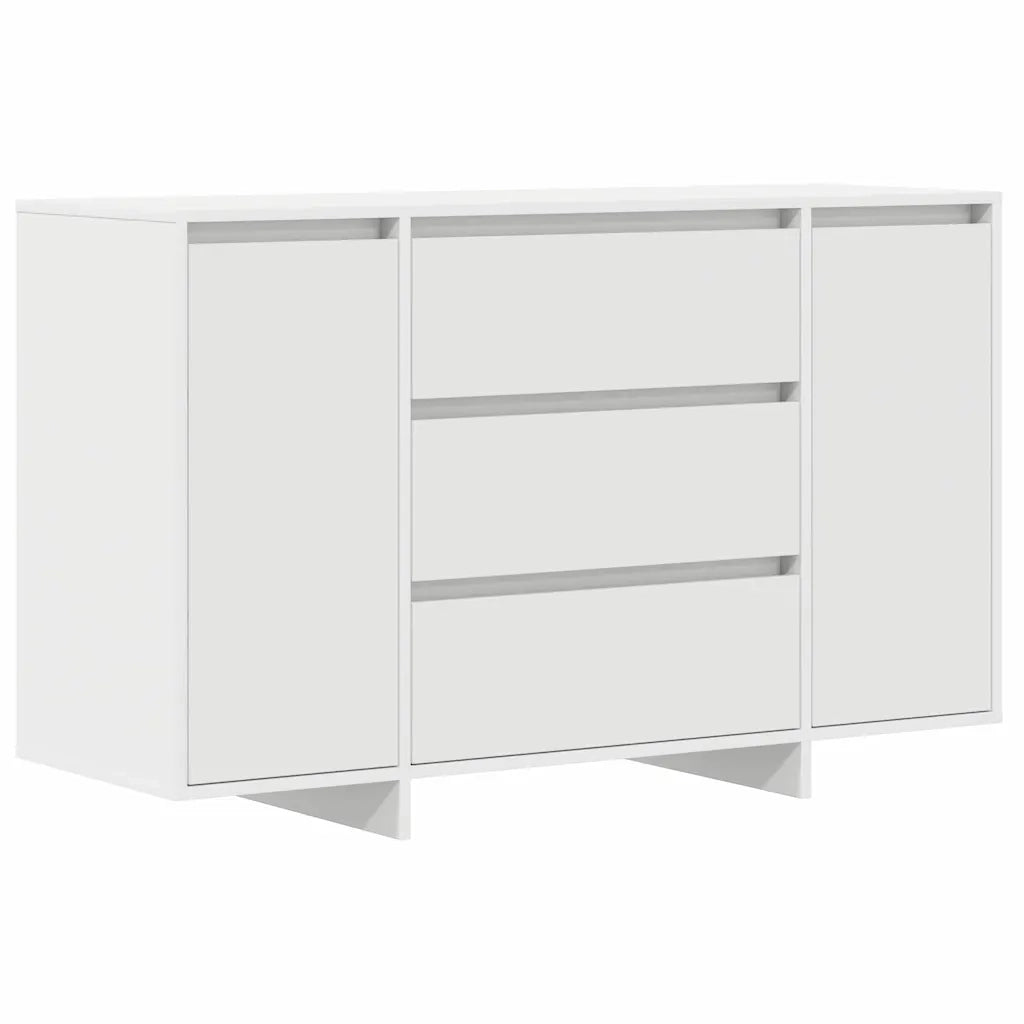 Credenza con Cassetto-Buffet-Armadio da cucina Bianco 120 x 41 x 75 cm Legno multistrato