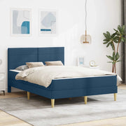Struttura del letto Blu 120 x 190 cm Poliestere 3414948