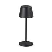 Lampada Da Tavolo Per Esterno Cute 1 Luce Led Integrato Nero Ip65