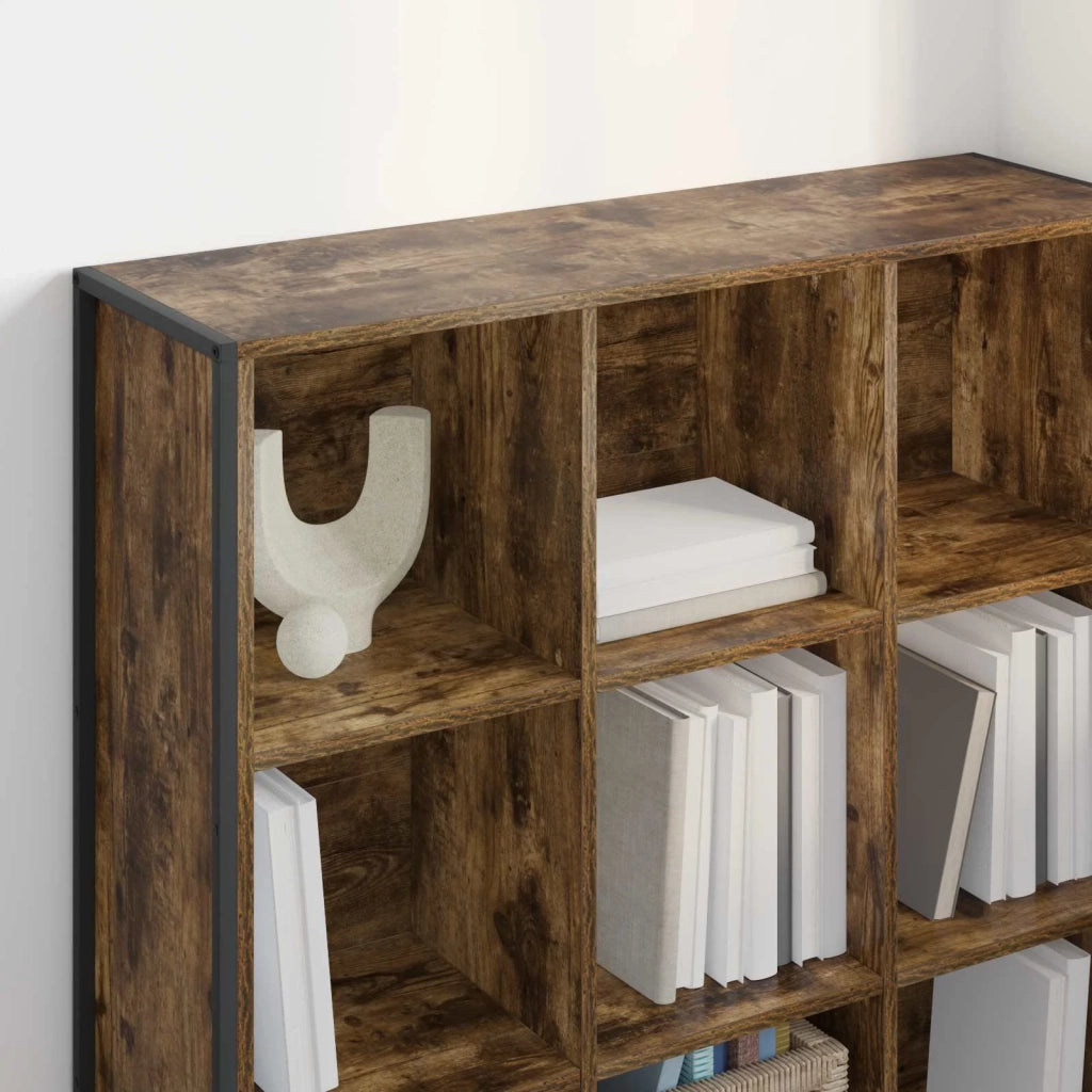Armadio per Libri Quercia Fumosa 99.5 x 30 x 108.5 cm