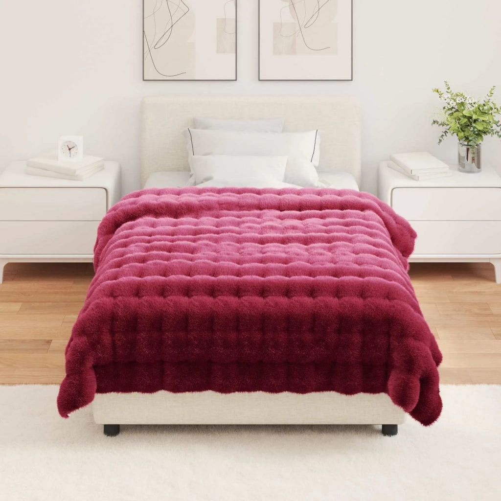 Coperta antiscivolo in sintetica di coniglio Olite 130 x 150 cm
