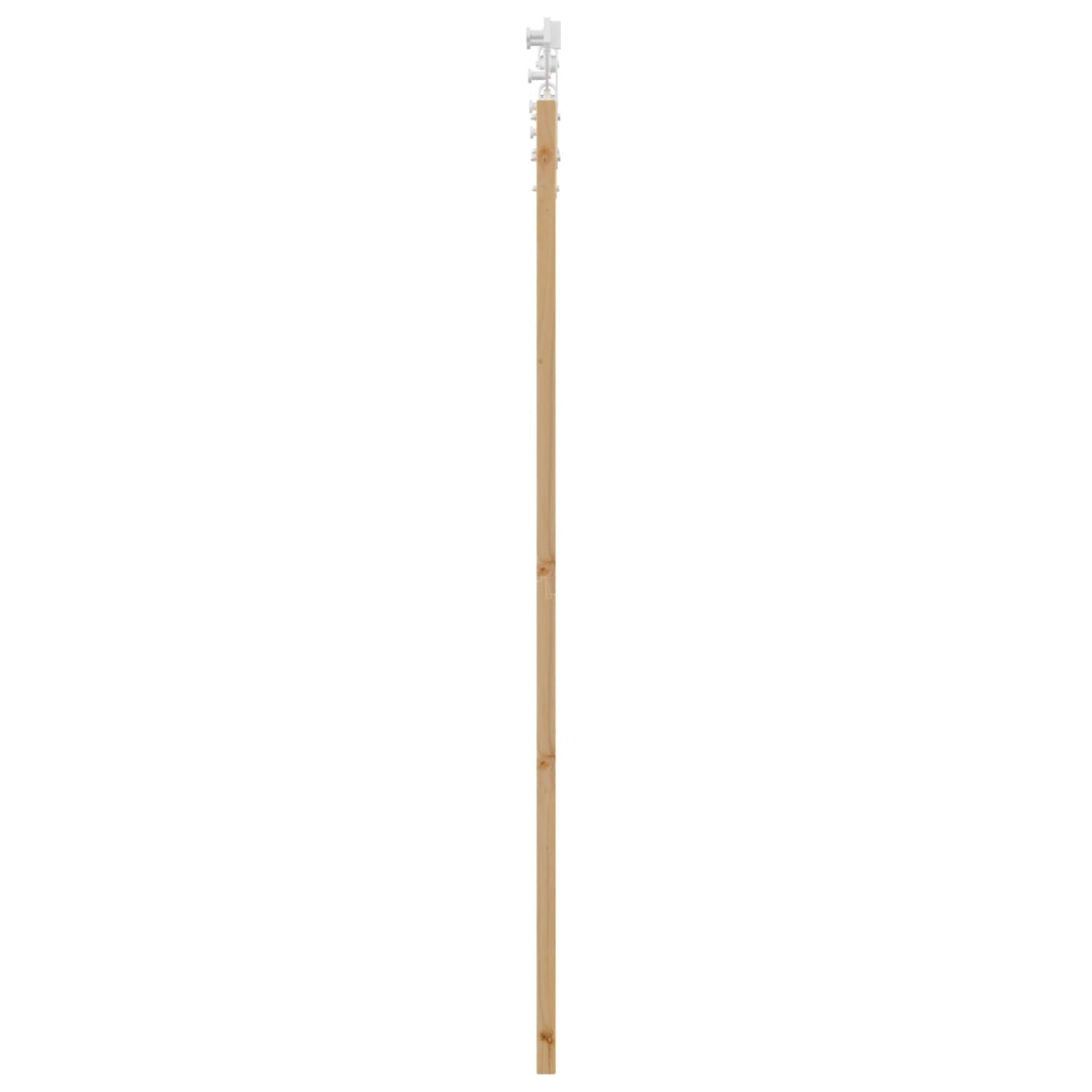 Set di porta scorrevole  con hardware 61x198.5 cm in legno massello di pino
