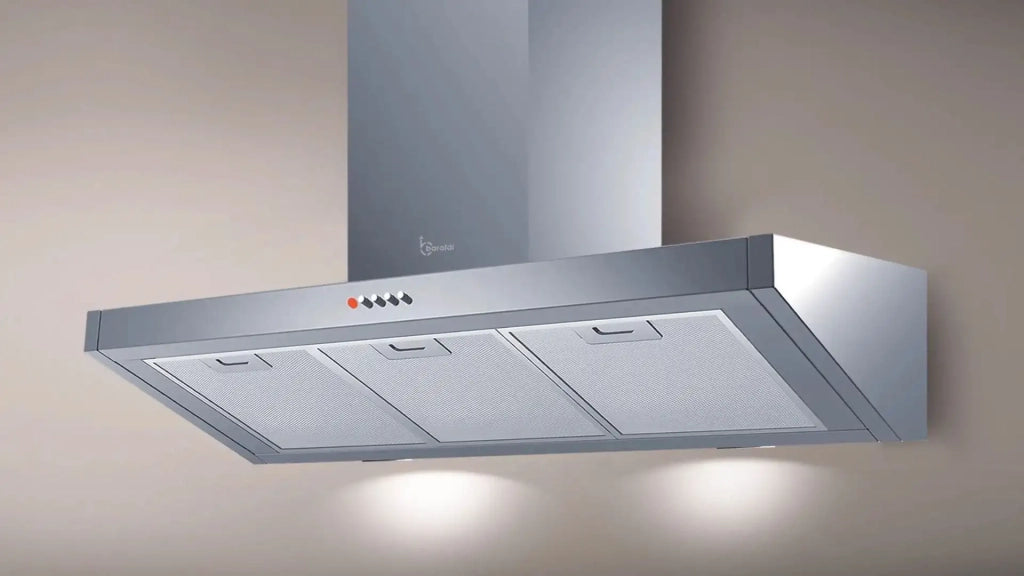 Cappa a parete BANKIA cm 60 - Inox - 700 m3/h