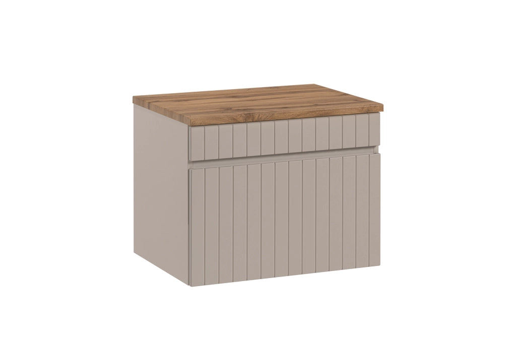 Set mobili bagno 60 cm con piano Iconic Cashmere 60 cm