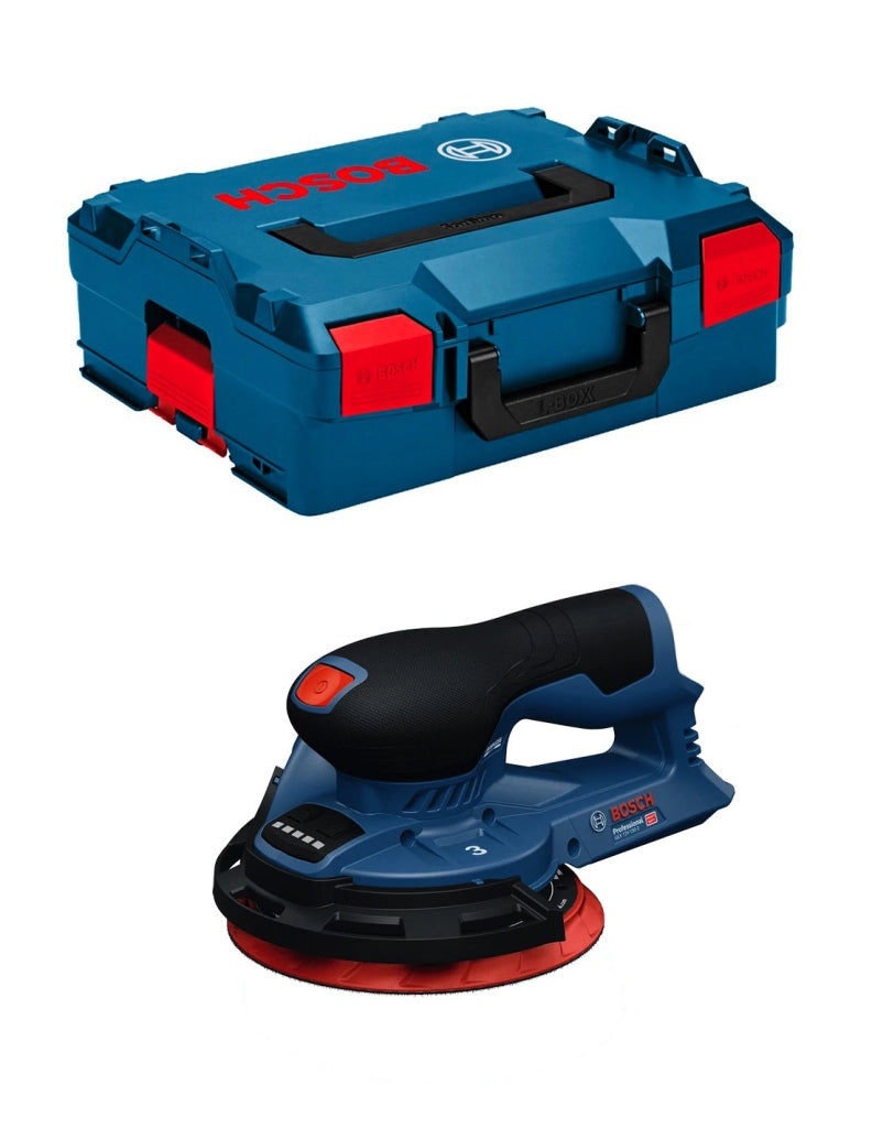 Levigatrice Roto-orbitale BOSCH GEX 12V-150-3 (Solo corpo + L-Boxx 136 + Sacchetto per polvere)