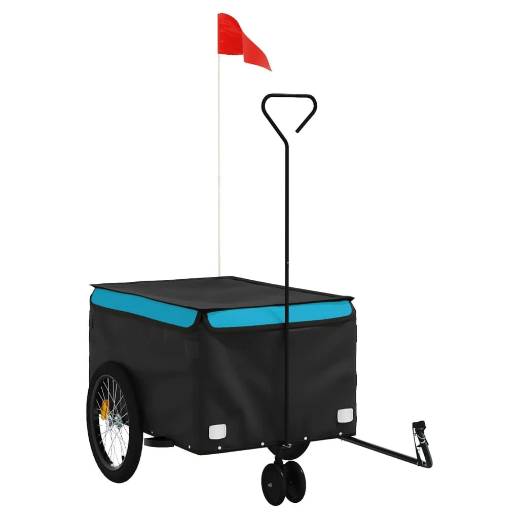 Rimorchio per trasporto biciclette 30 kg ferro blu 02_0044087