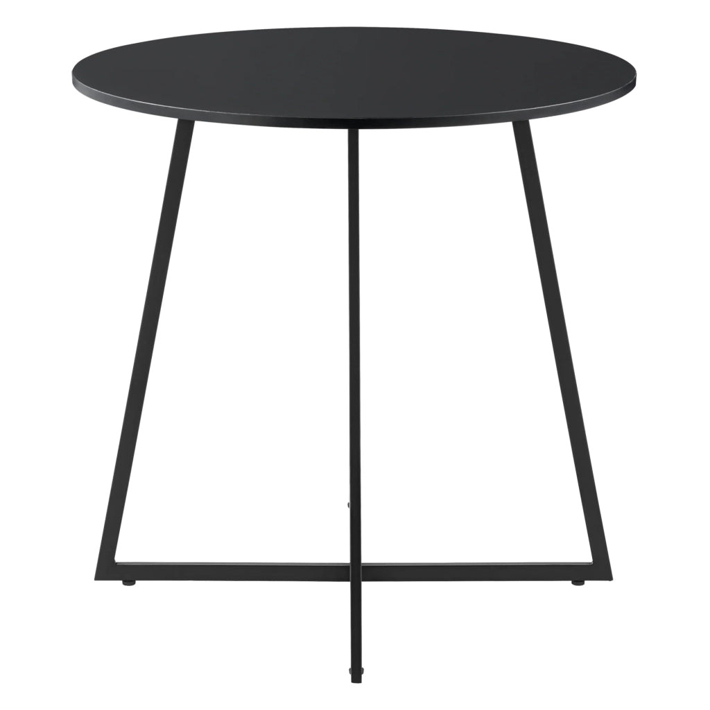 Tavolo da pranzo 78 x 80 cm nero 03_0008709