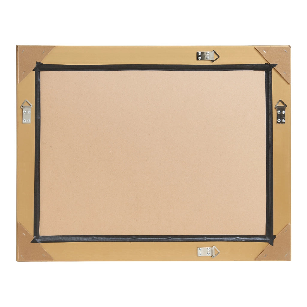 Specchio da Parete Punkalaidun con Cornice Dorata Stile Barocco 80x60 cm Verticale e Orizzontale [en.casa]