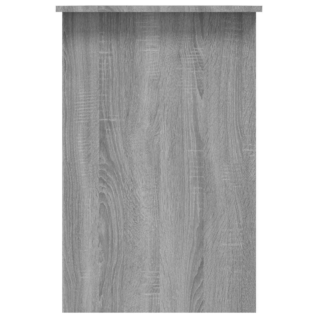 Scrivania Grigio Sonoma 100x50x76 cm in Legno Multistrato cod mxl 75453